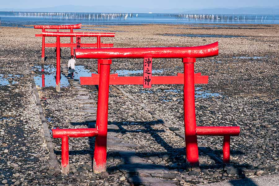 日本九州旅遊-太良町海中三鳥居-大魚神社-日本海上鳥居景點推薦-封面